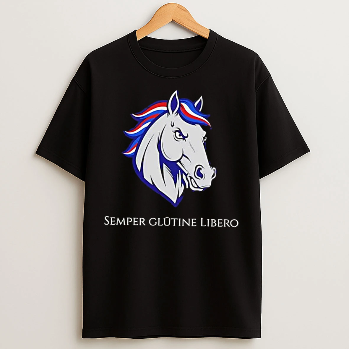 Classic Semper Glutine Libero Horse T Shirts