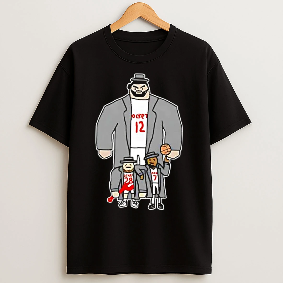 Classic Sen Goon Squad Steven Adams Alperen Sengun Kevin Durant Cartoon T Shirts