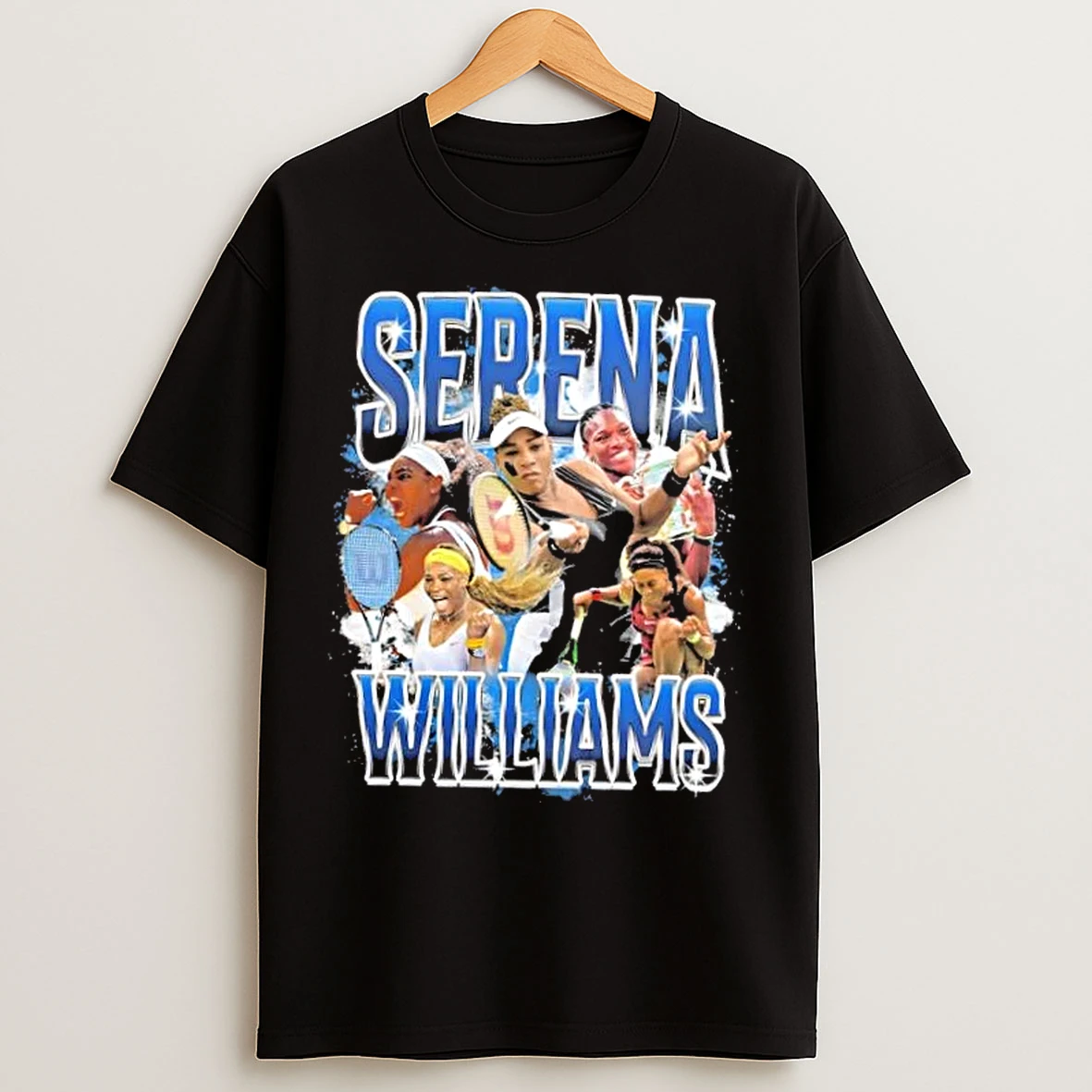 Classic Serena Williams Tennis Graphic T Shirts