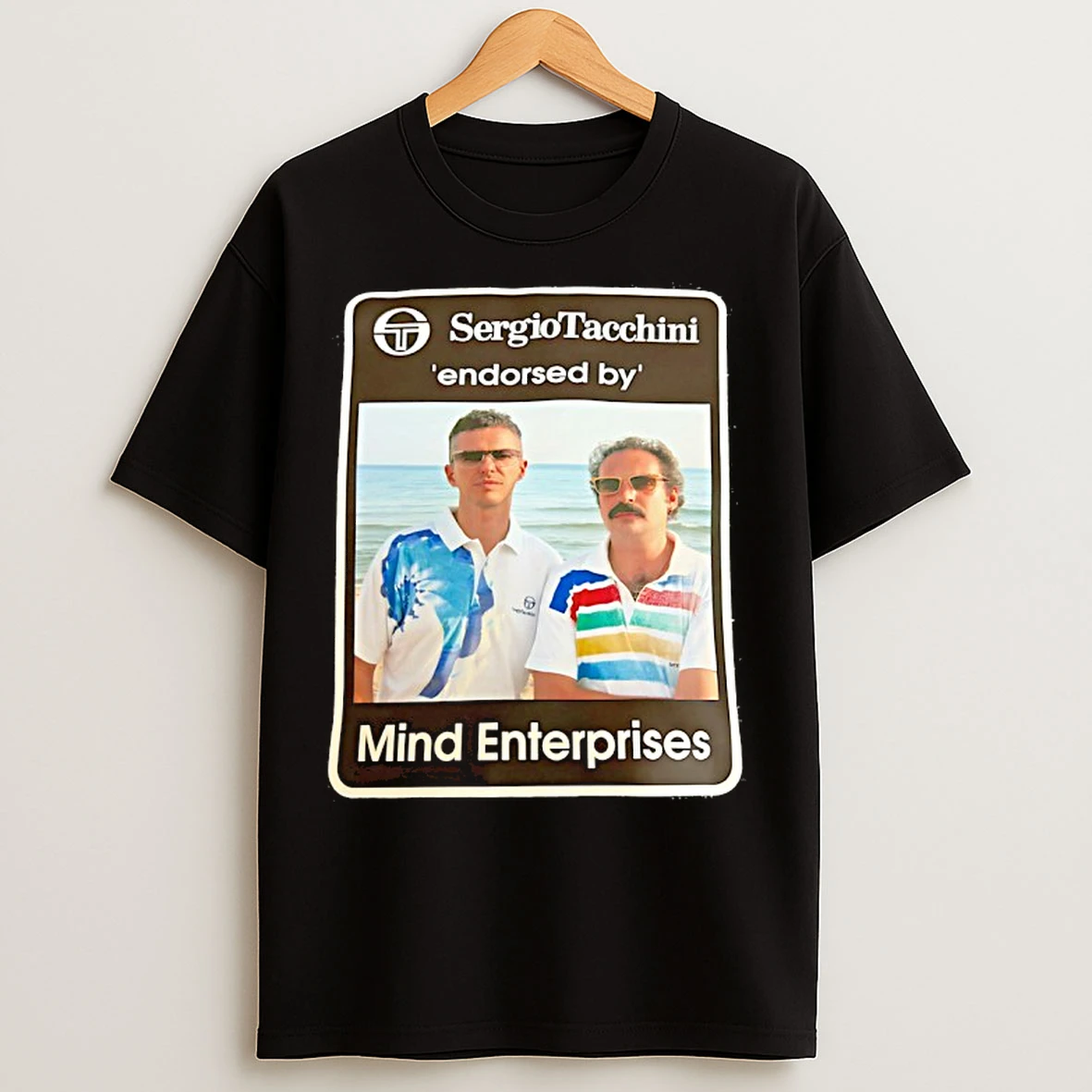 Classic Sergio Tacchini Endorsed By Mind Enterprises T Shirts
