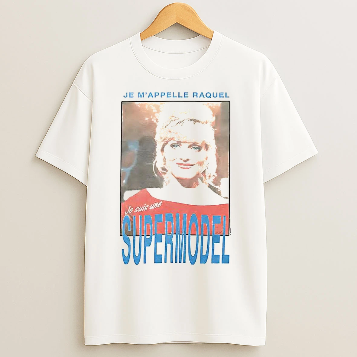 Classic Shallow Grave Je Mappelle Raquel Supermodel T Shirts