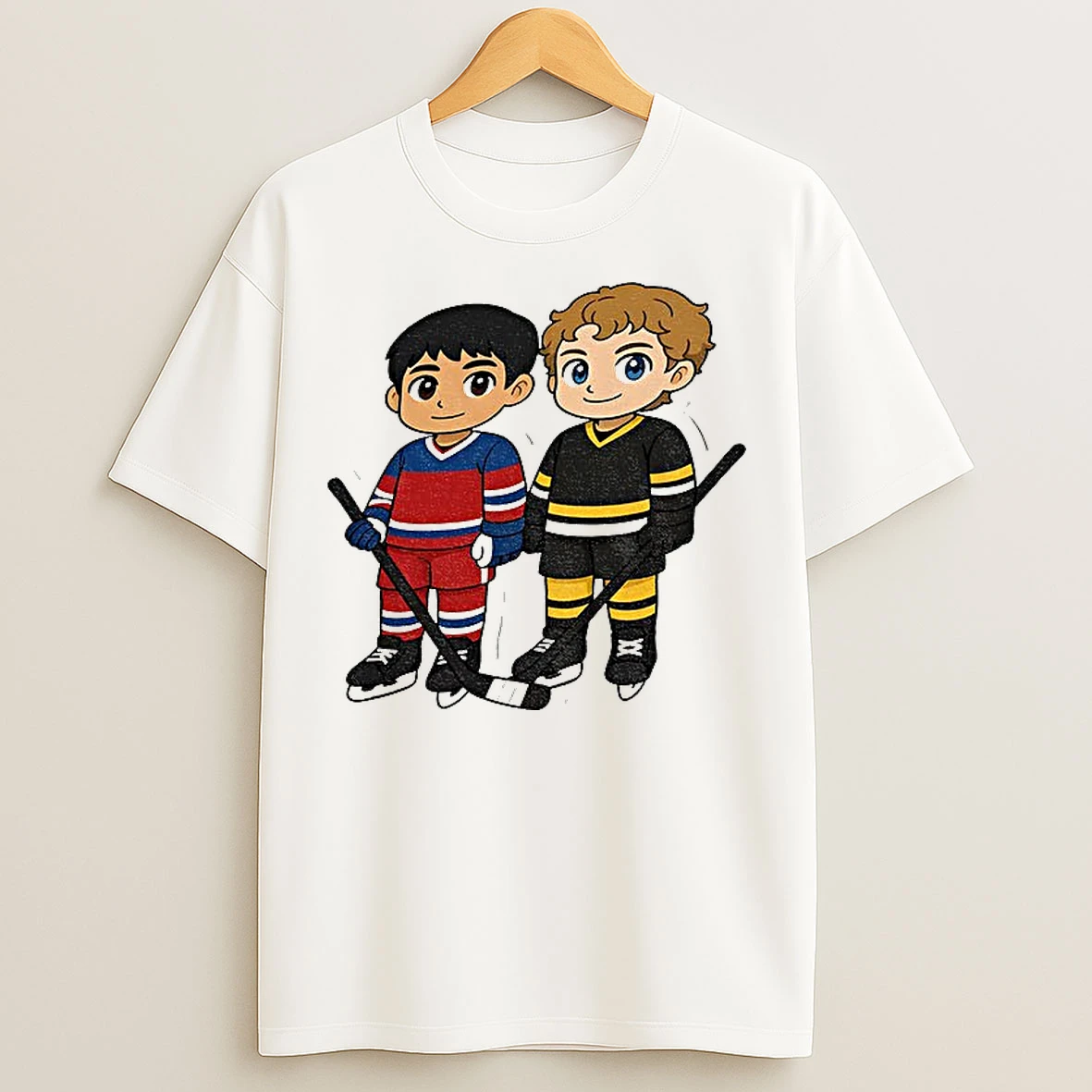 Classic Shane Hollander Ilya Rozanov Heated Rivalry Chibi T Shirts
