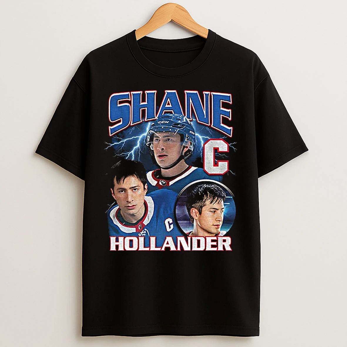 Classic Shane Hollander Rival Hockey Show Rap C Graphic T Shirts