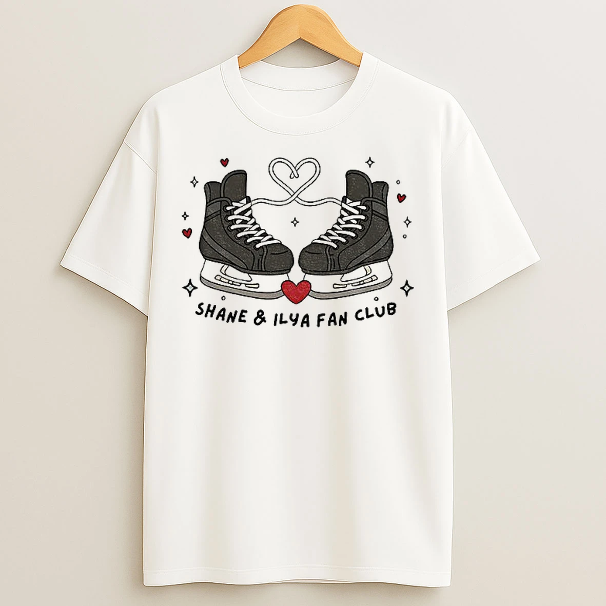 Classic Shane Ilya Fan Club Hockey Shoes Heated Rivalry T Shirts