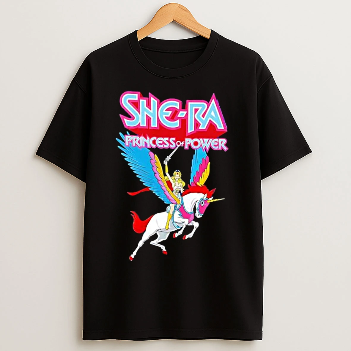 Classic She Ra Princess Of Power And Swift Wind Stylish T Shirts