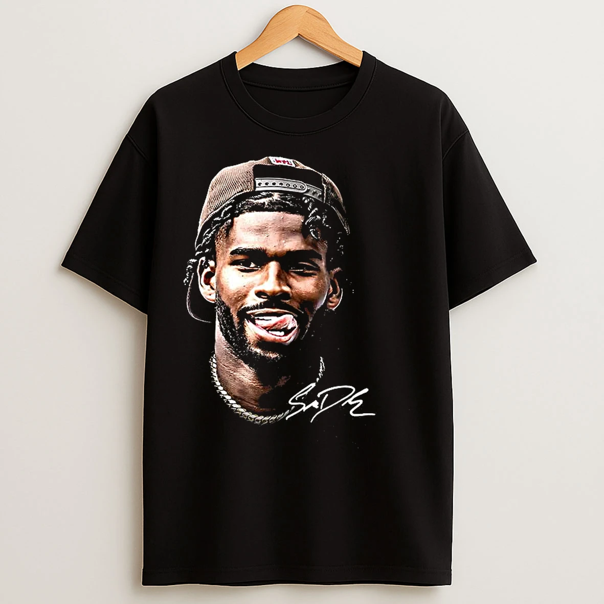 Classic Shedeur Sanders Cleveland Browns Football Auragang Signature T Shirts