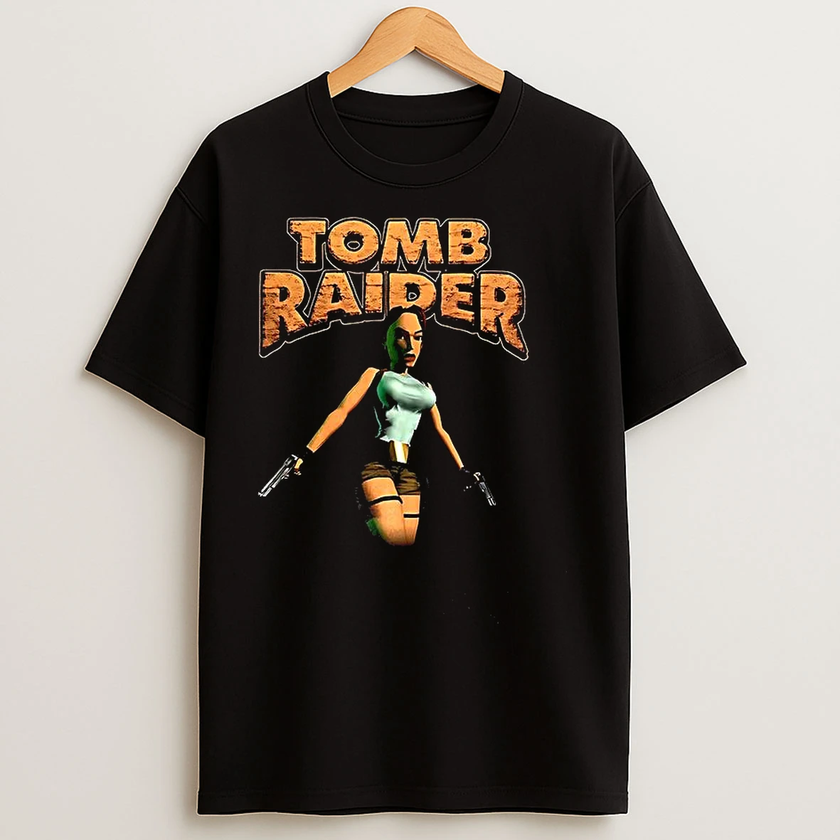 Classic Shelley Blond Tomb Raider T Shirts