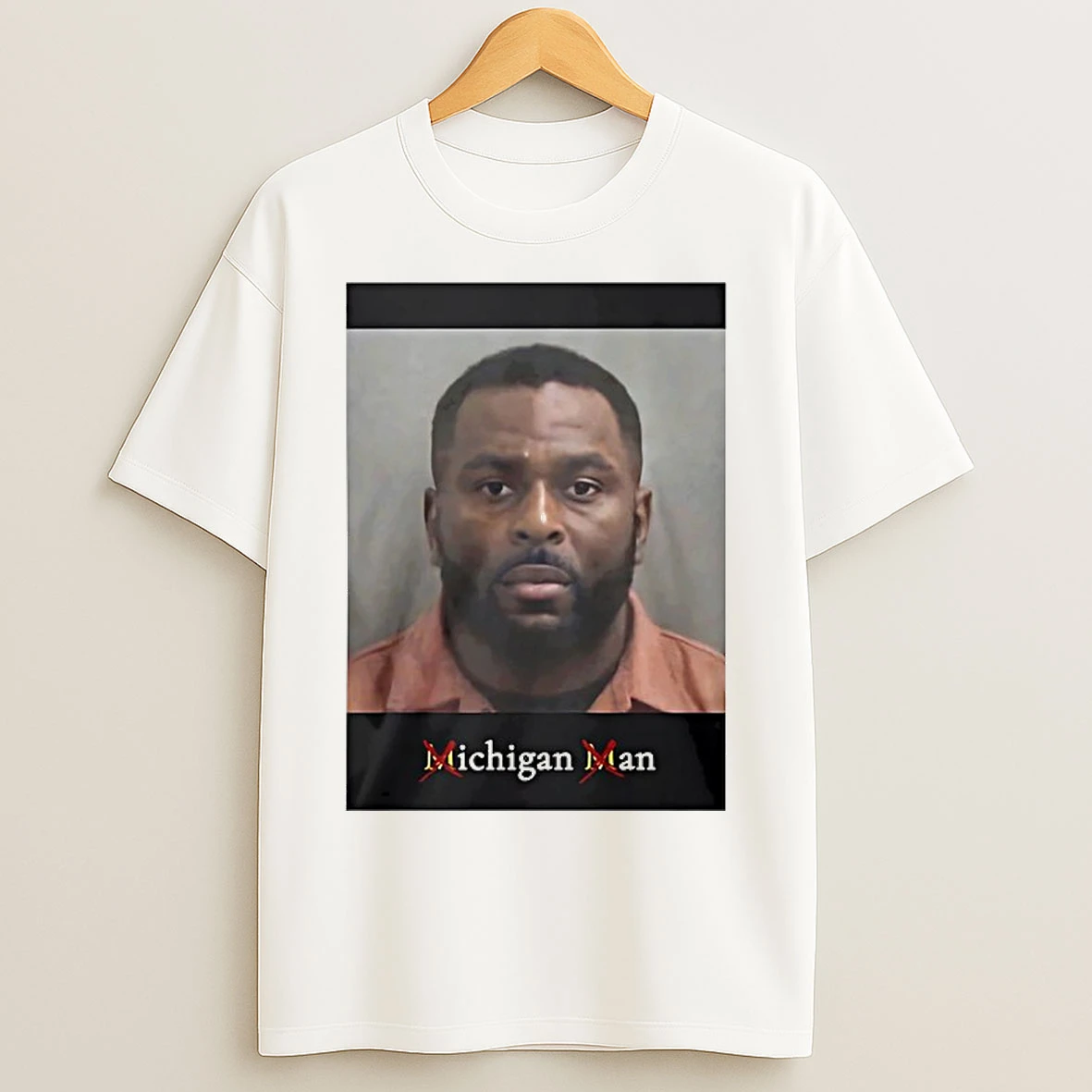 Classic Sherrone Moore Mugshot Meme Michigan Man T Shirts