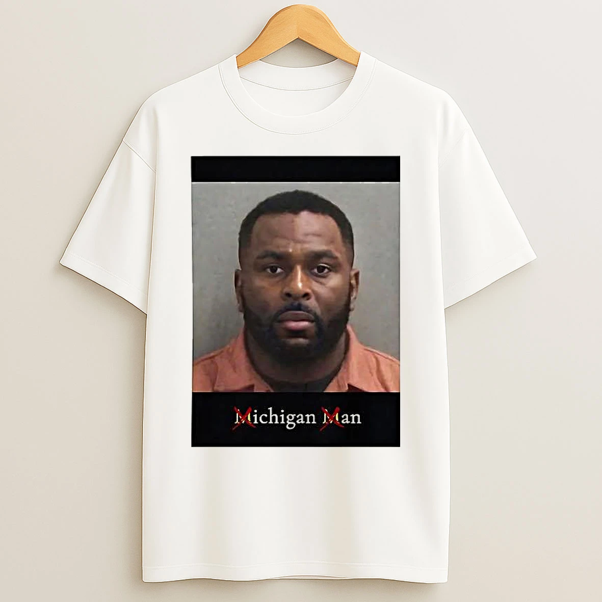 Classic Sherrone Moore Mugshot Michigan Man T Shirts