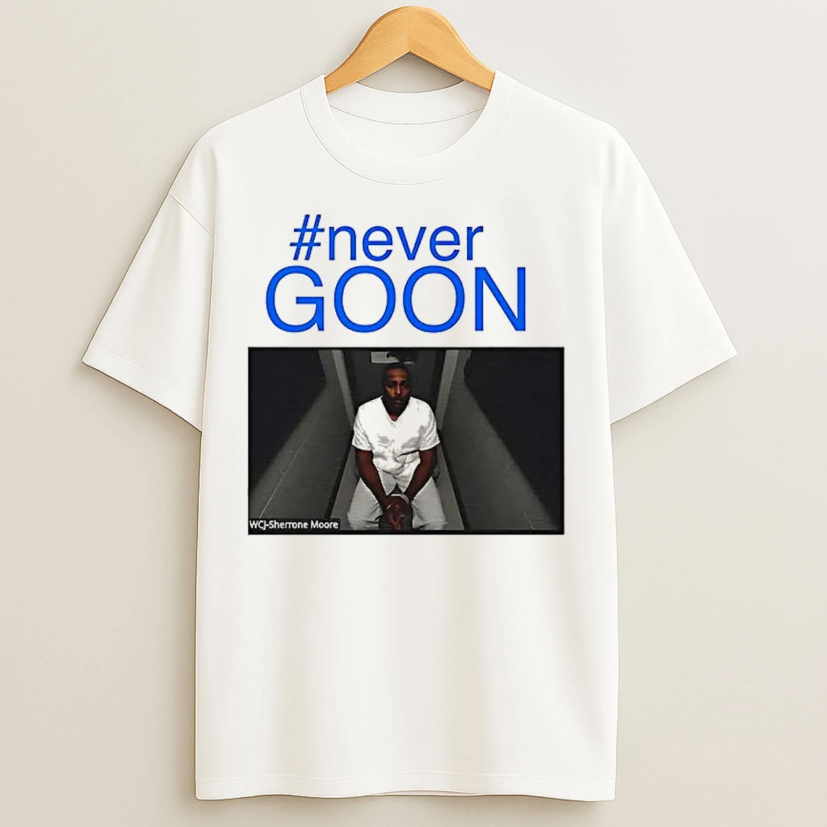 Classic Sherrone Moore Never Goon T Shirts