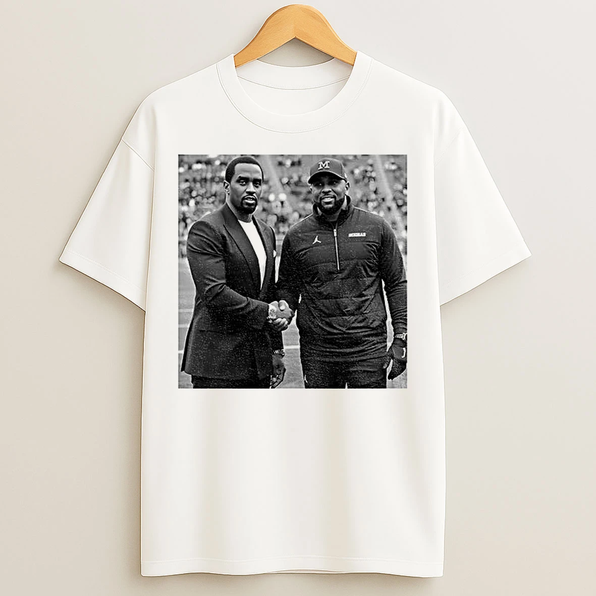 Classic Sherrone Moore Vs Diddy Wolverine Meme T Shirts