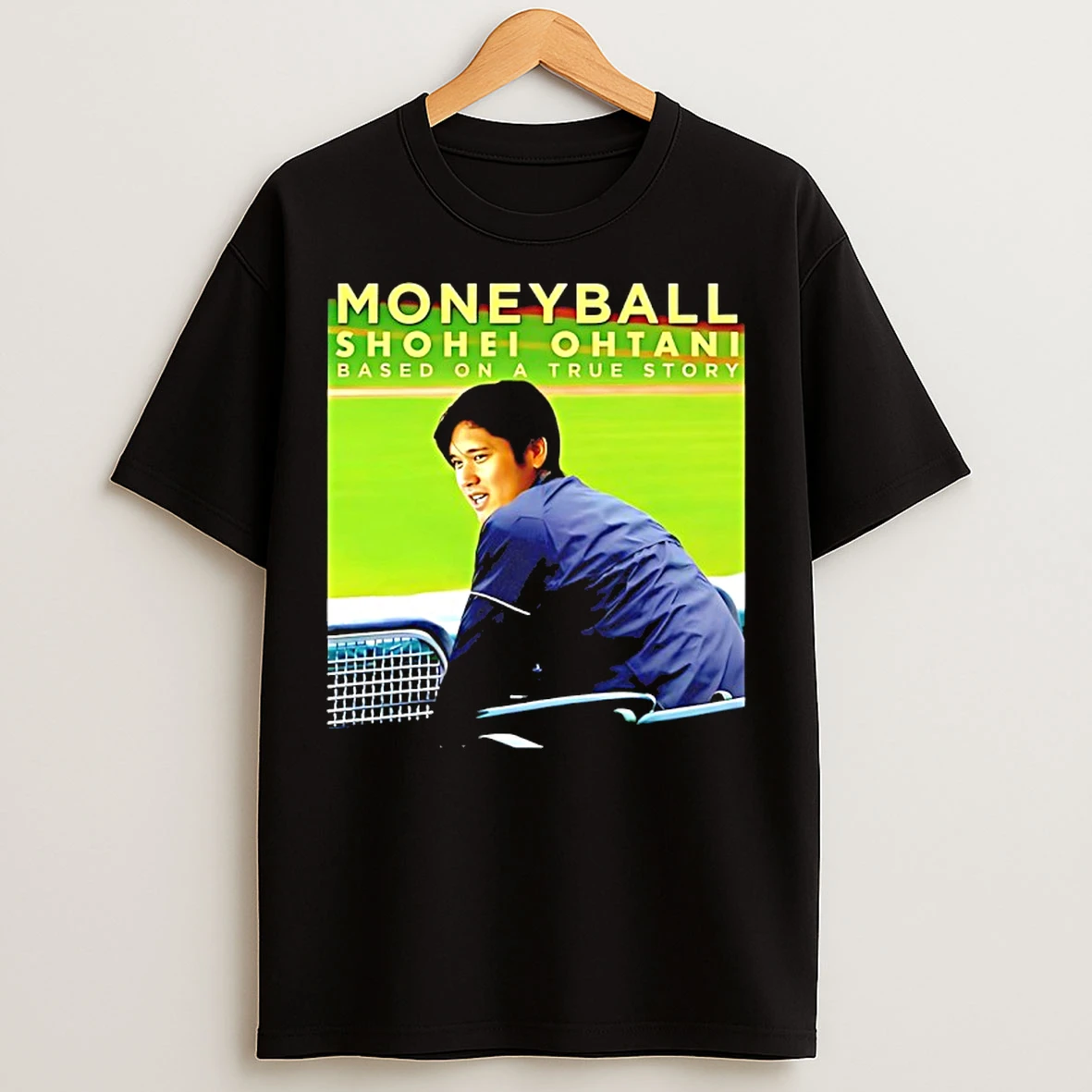 Classic Shohei Ohtani Based On A True Story Buck Moneyball T Shirts