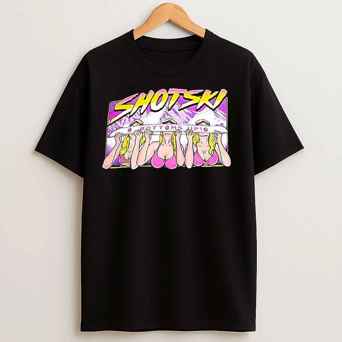 Classic Shotski Bottoms Up T Shirts