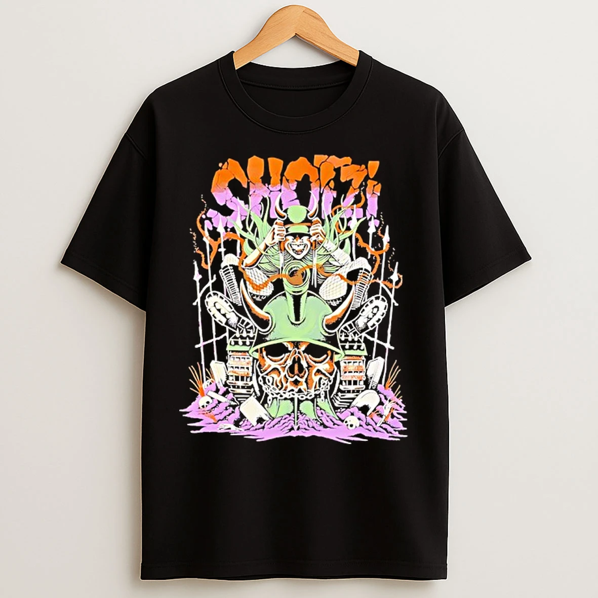 Classic Shotzi Tank Skull T Shirts