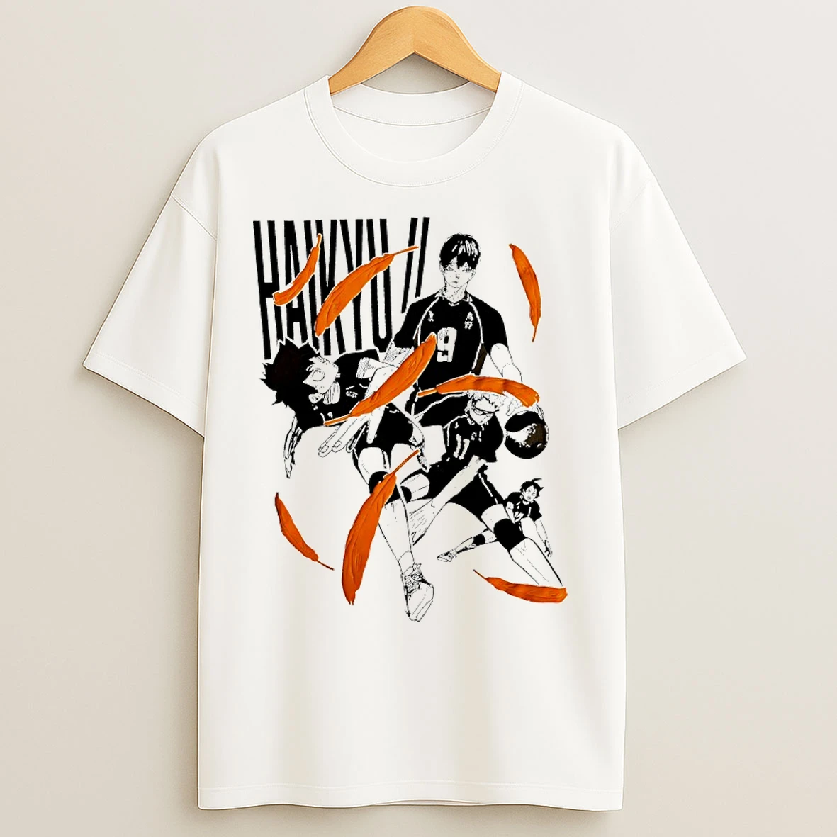 Classic Shoyo Hinata Haikyuu Anime Volleyball T Shirts