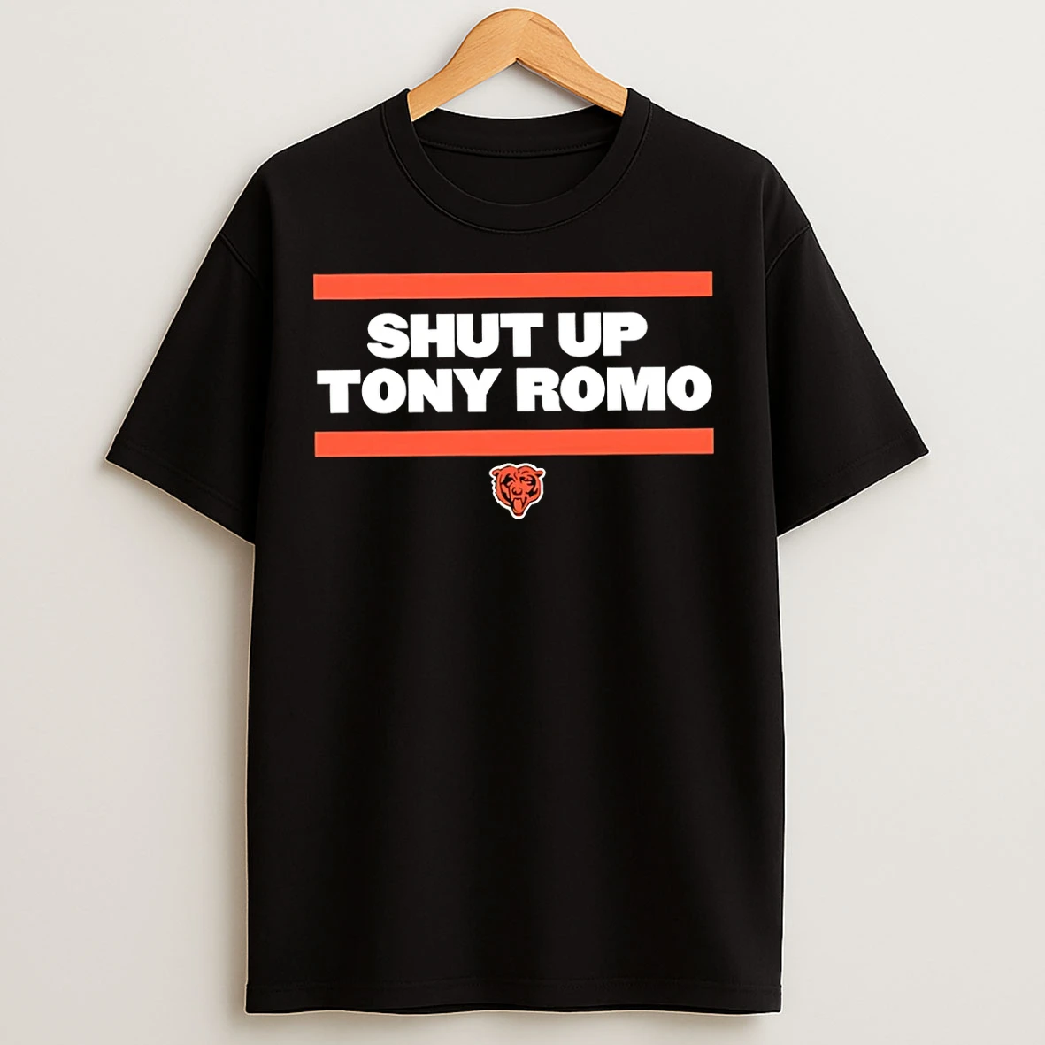 Classic Shut Up Tony Romo Chicago Bear T Shirts