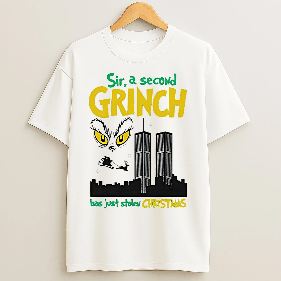 Classic Sir A Second Character Has Just Stolen Christmas T Shirts