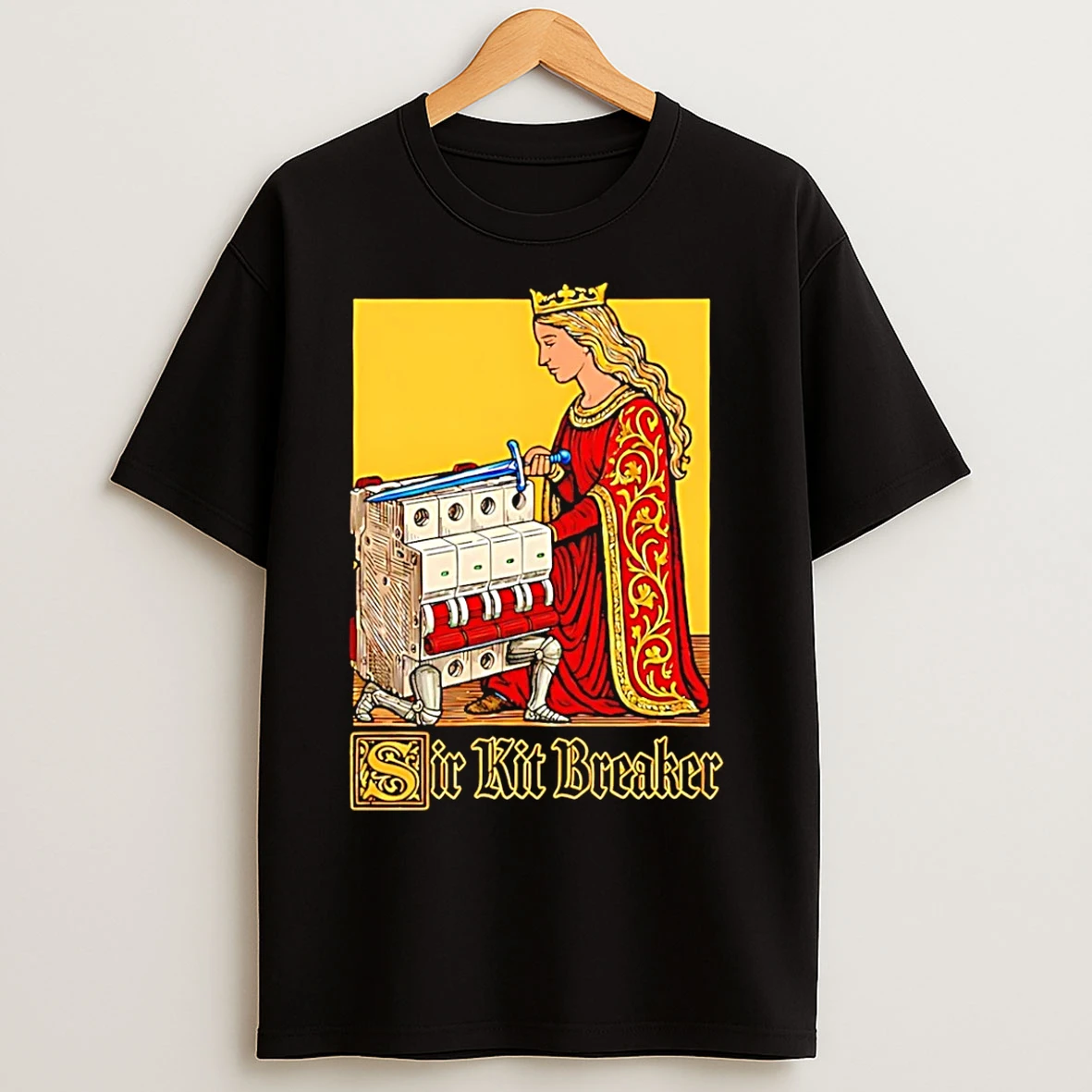 Classic Sir Kit Breaker Knight T Shirts