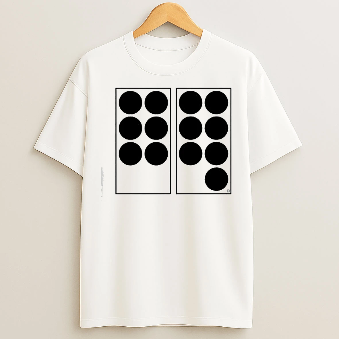 Classic Six Seven Dots 6 7 T Shirts