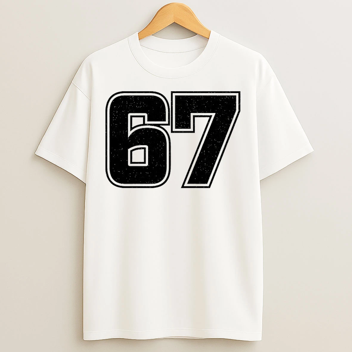 Classic Six Seven Numbers T Shirts