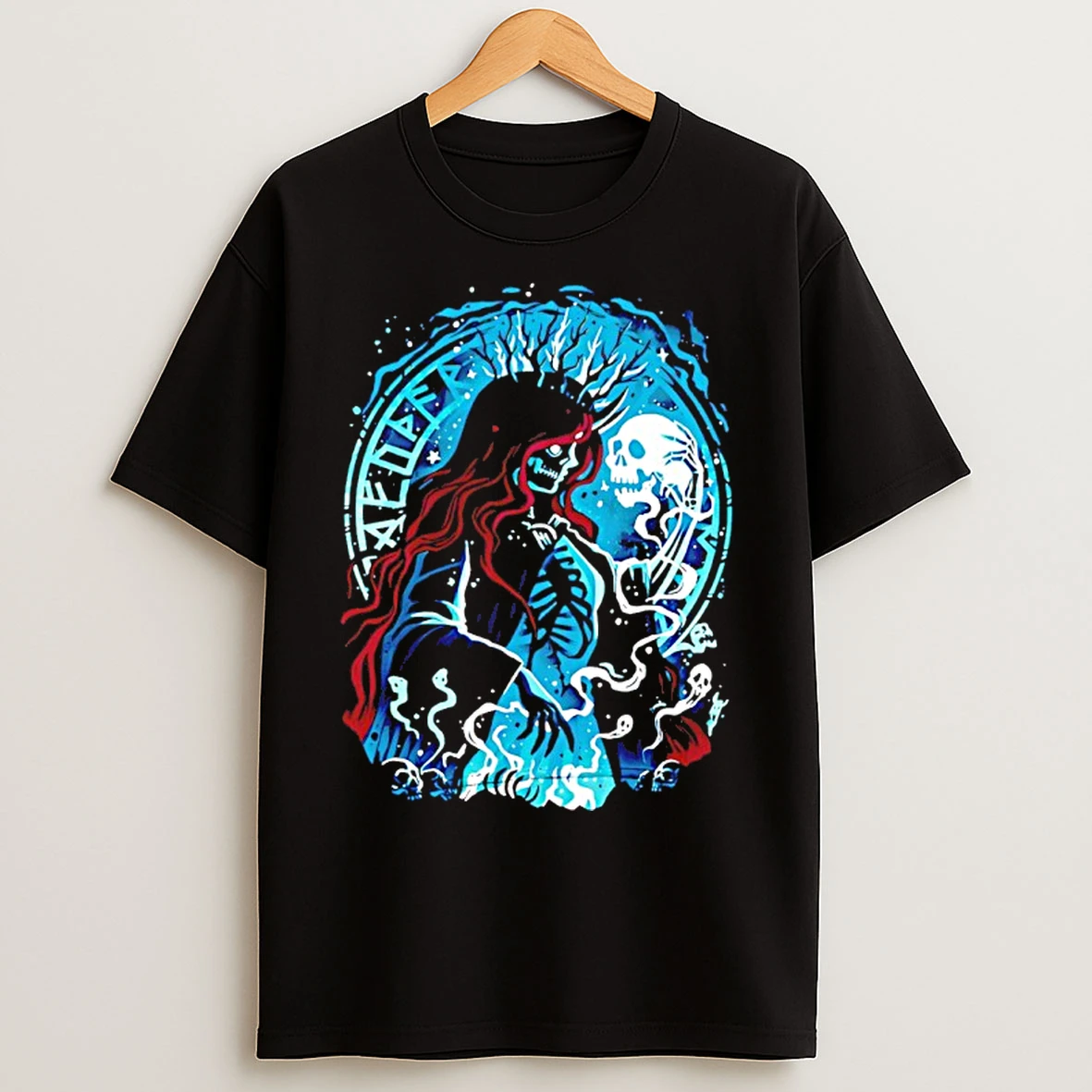 Classic Skeleton Queen Of Niflheim T Shirts