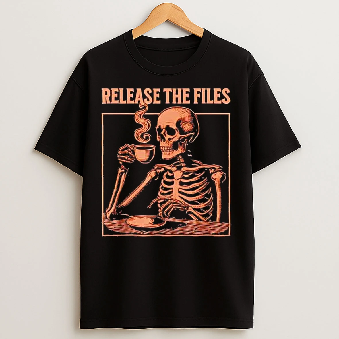 Classic Skeleton Release The Files T Shirts