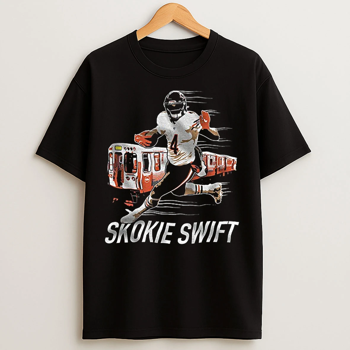 Classic Skokie Swift Dandre Swift Chicago Bears Nfl Football 2025 T Shirts