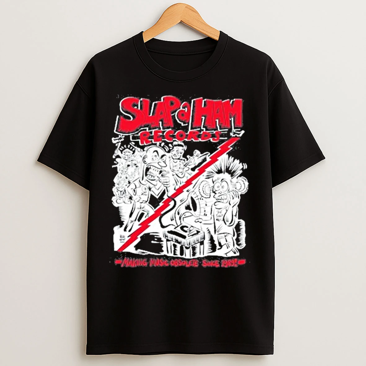 Classic Slap A Ham Records Making Music Obsolete 2025 T Shirts