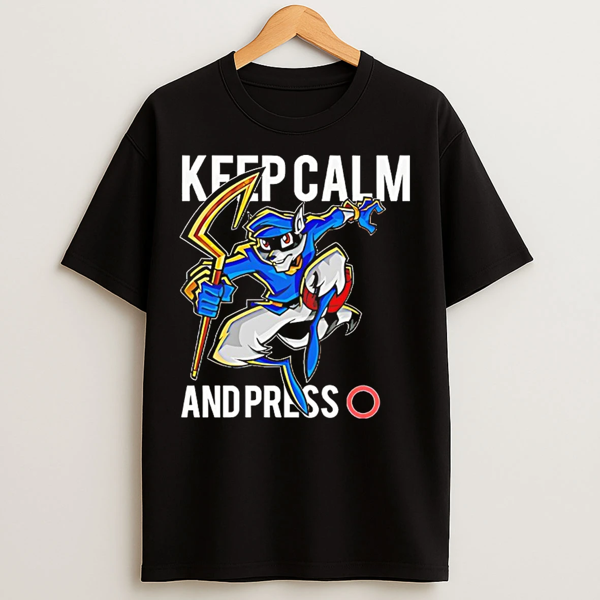 Classic Sly Cooper Keep Calm And Press O T Shirts