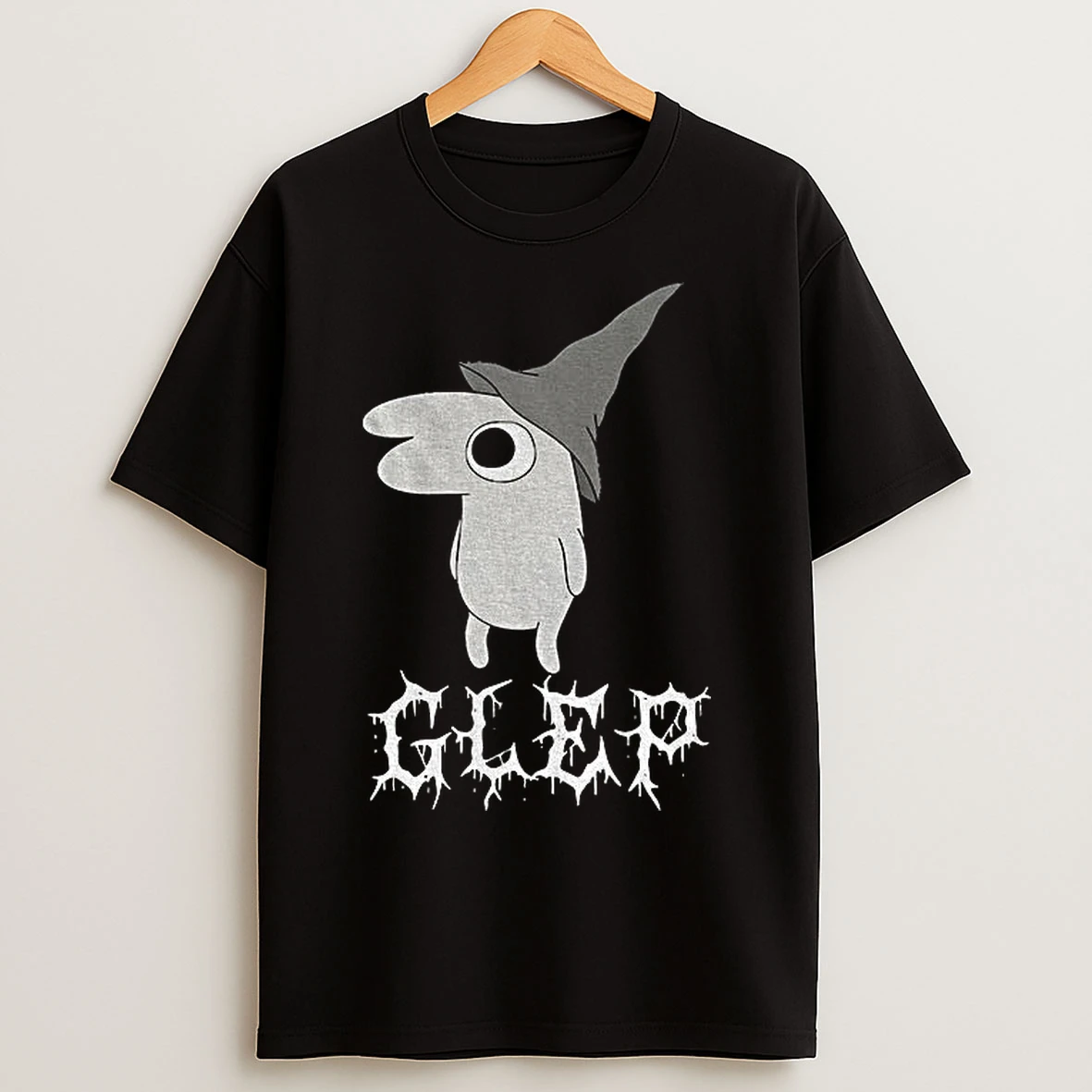 Classic Smiling Friends Glep Metal Punk Rock Band Parody Funny T Shirts