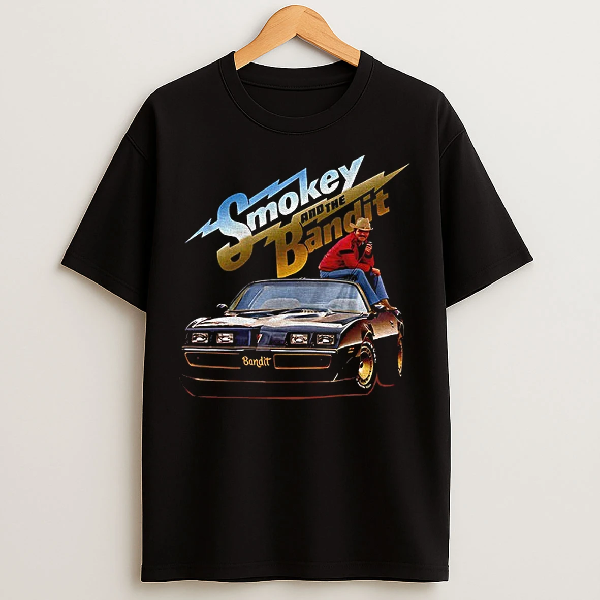 Classic Smokey And The Bandit Movie Logo T Shirts