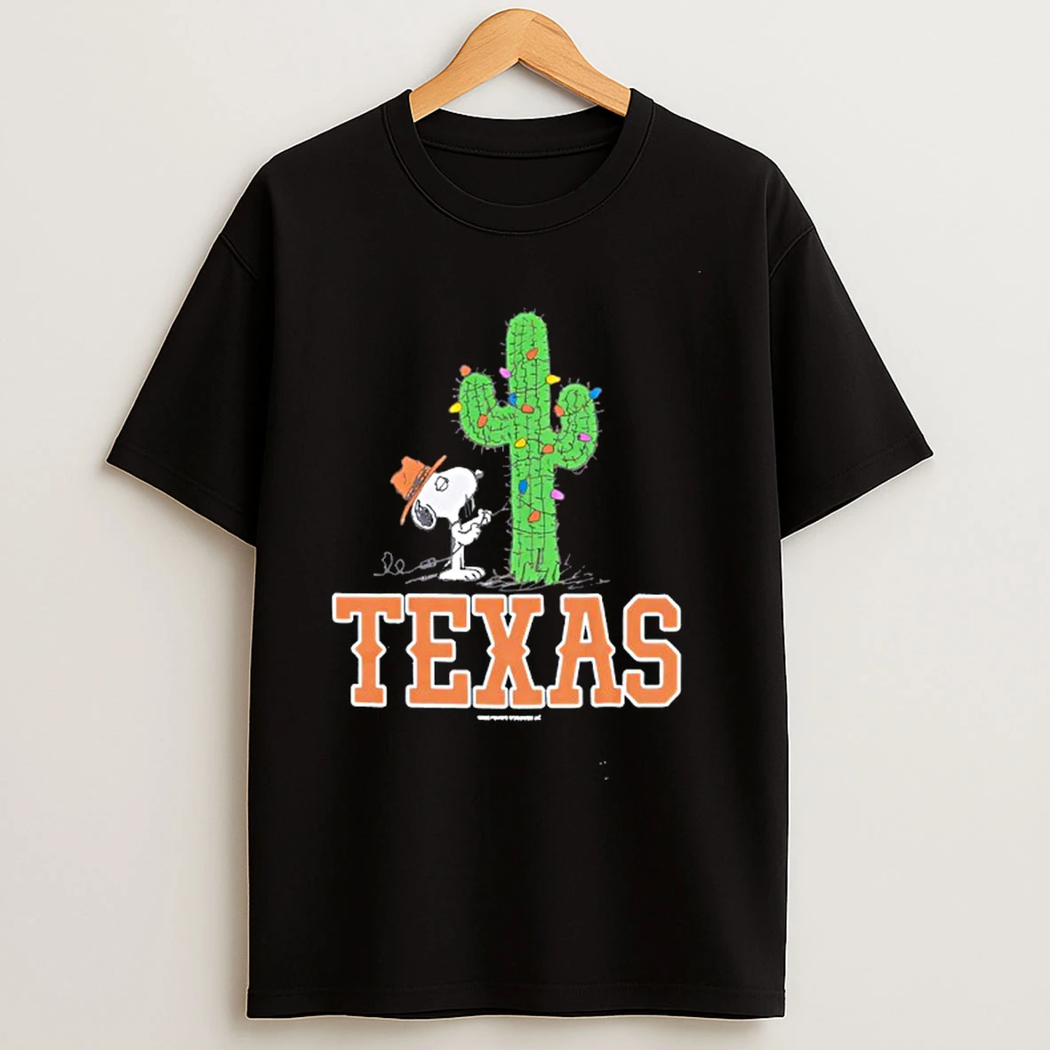 Classic Snoopy Brother Cactus Holiday Texas T Shirts