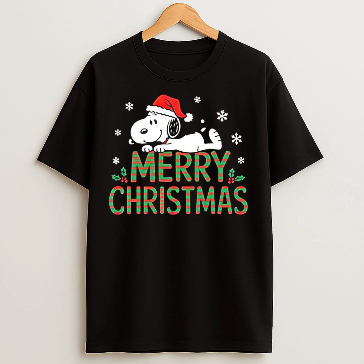 Classic Snoopy Merry Christmas 2025 T Shirts