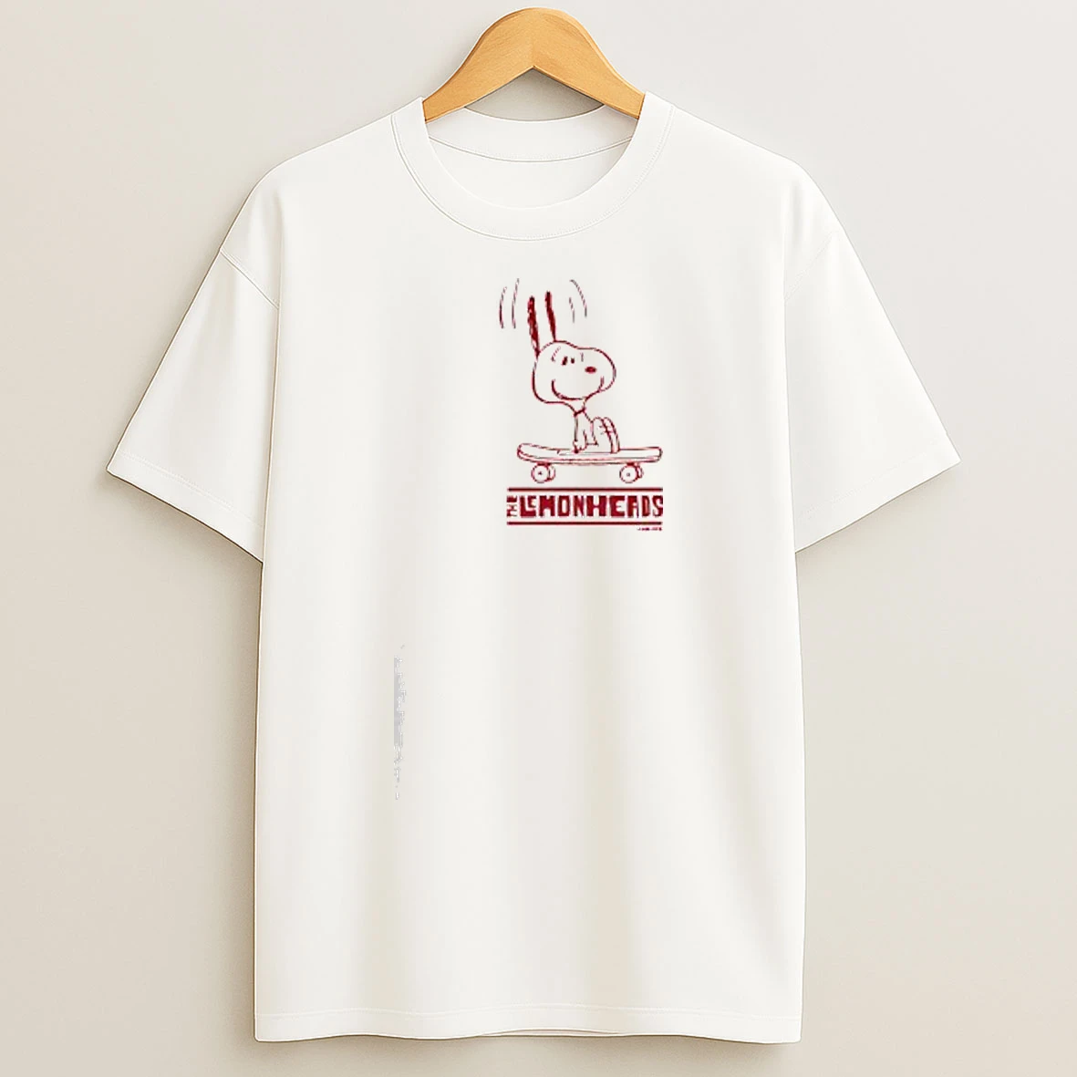 Classic Snoopy The Lemonheads Pocket T Shirts