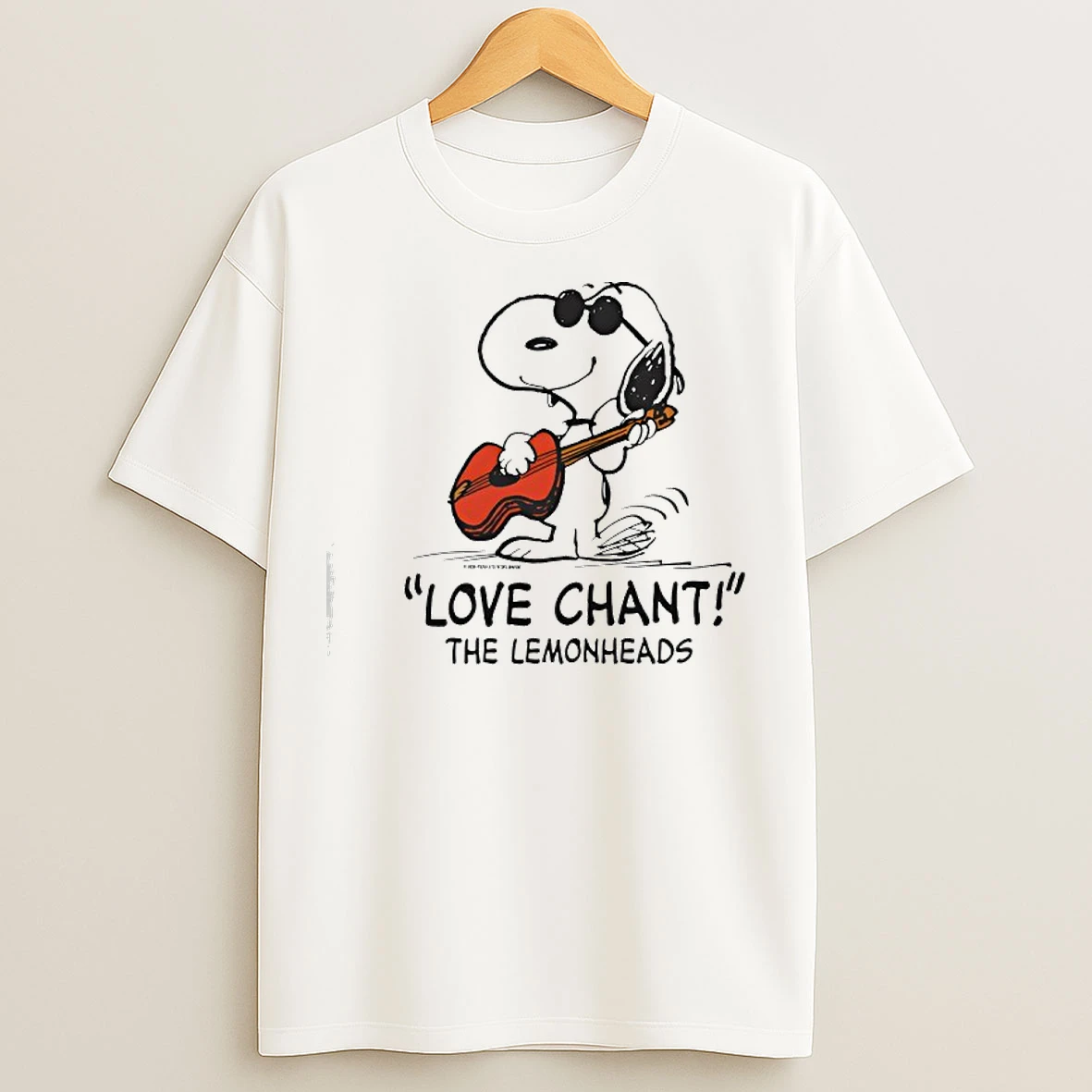 Classic Snoopy Love Chant The Lemonheads T Shirts