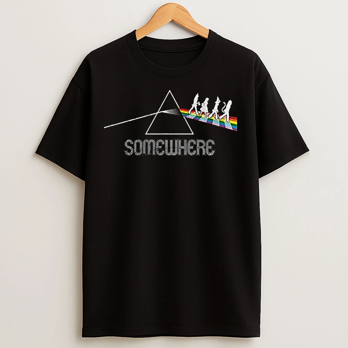 Classic Somewhere Past The Dark Side Of The Rainbow Lgbt T Shirts