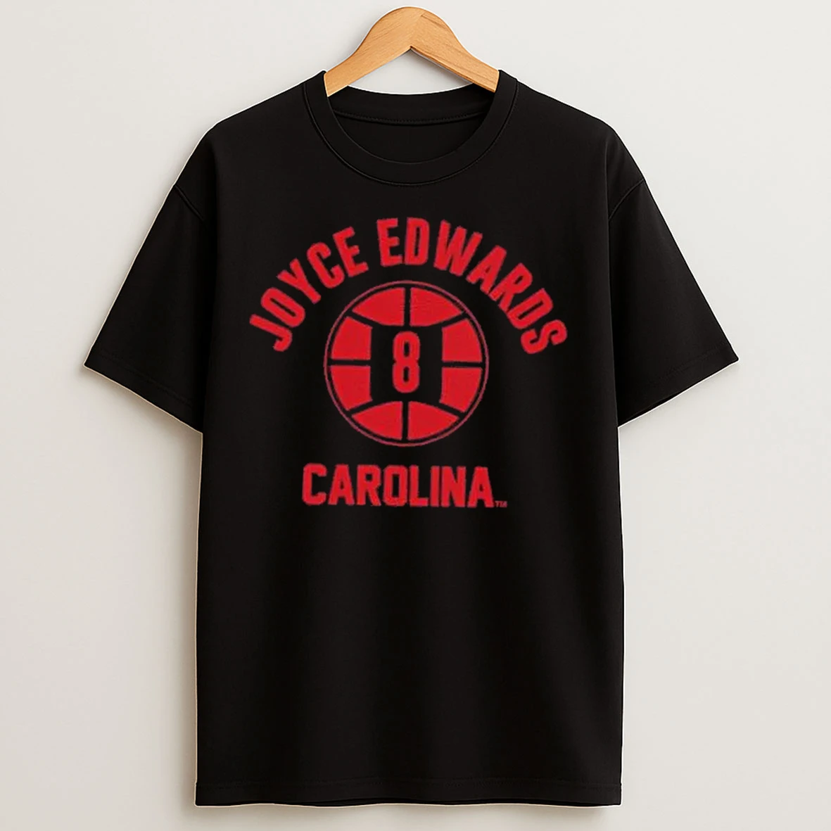 Classic South Carolina Basketball Joyce Edwards Name Pose T Shirts