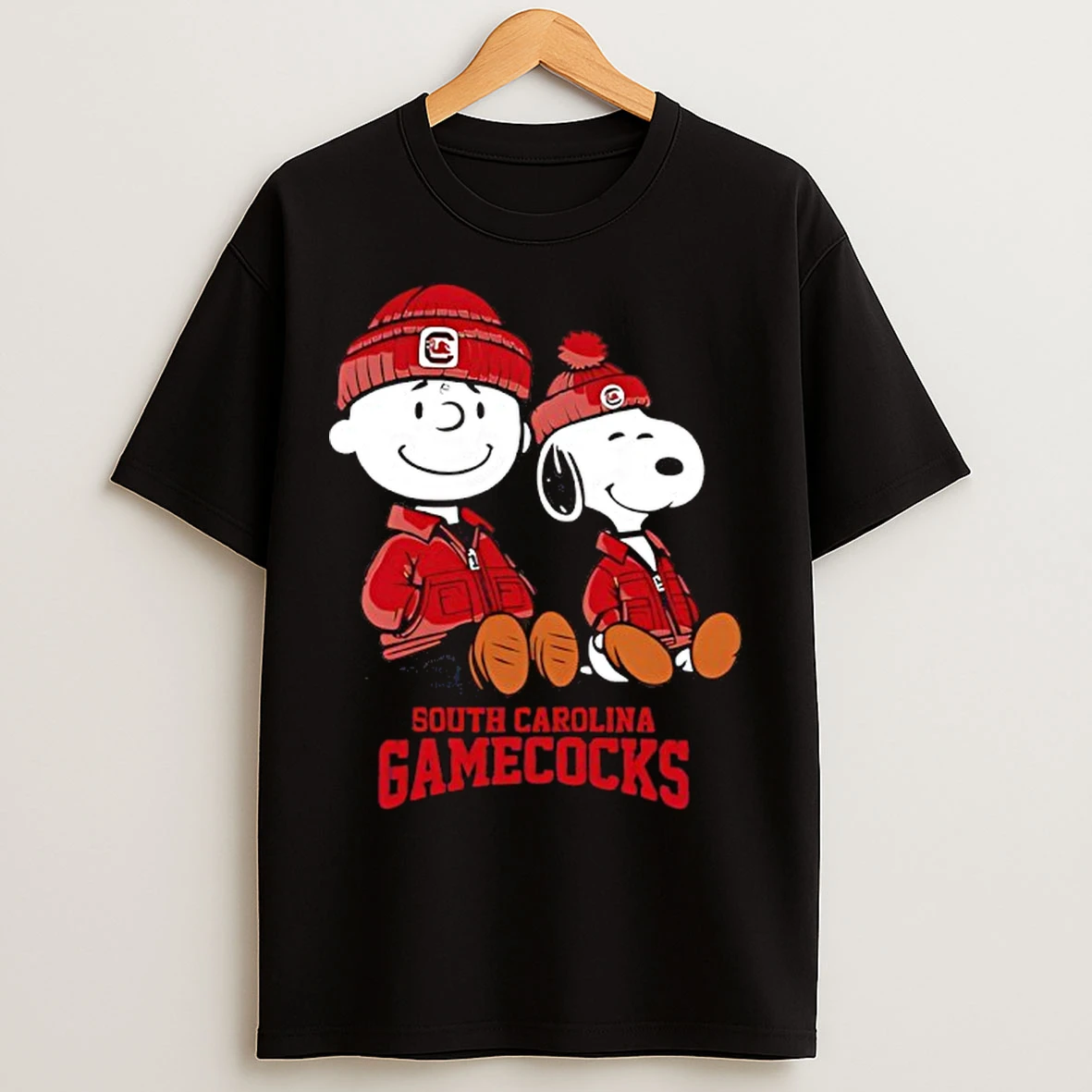 Classic South Carolina Gamecocks X Snoopy And Charlie Brown T Shirts