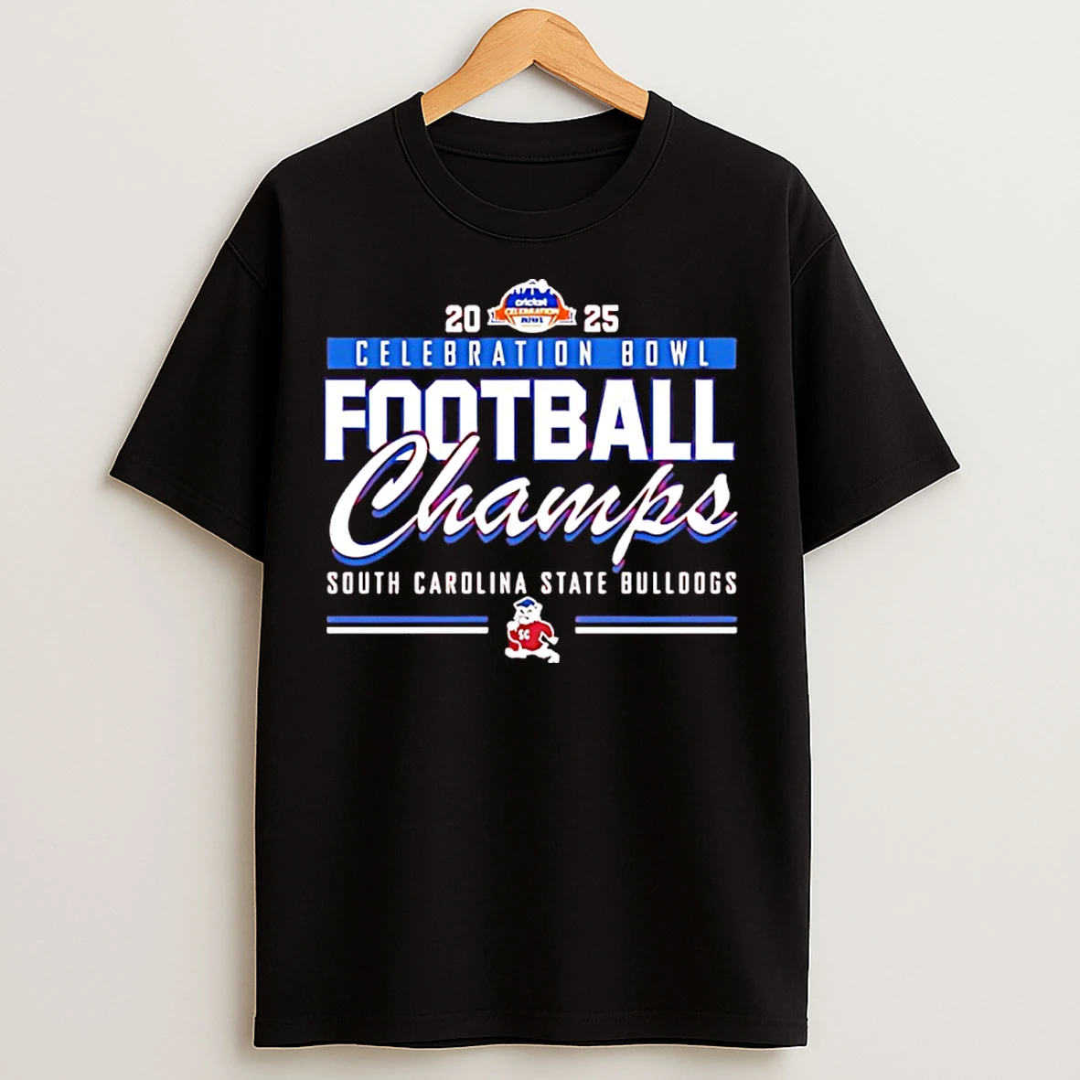 Classic South Carolina State 2025 Celebration Bowl Champions T Shirts