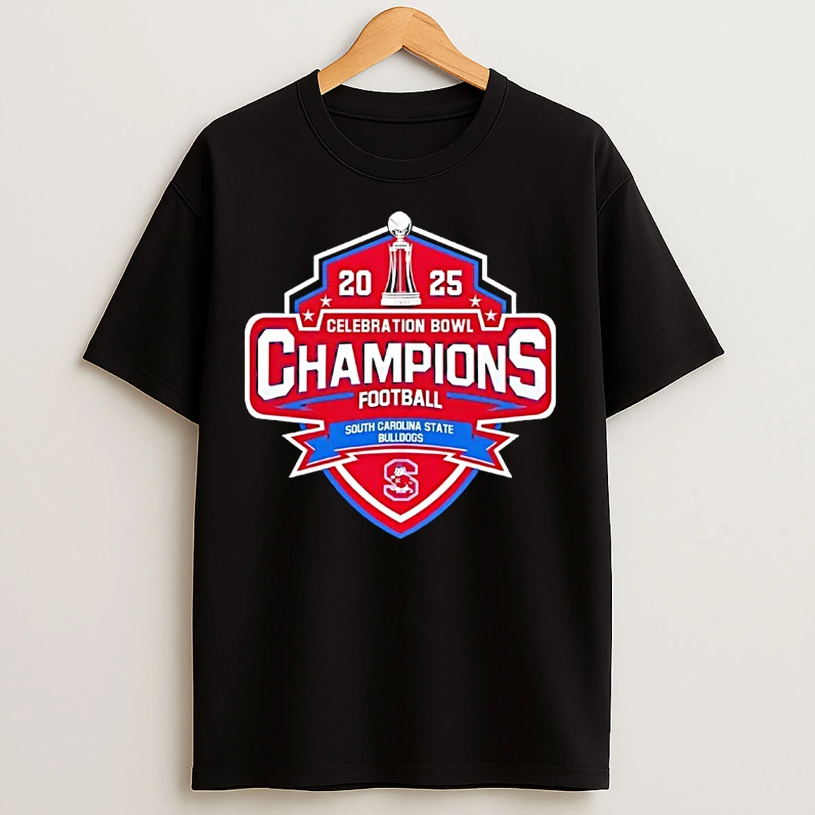 Classic South Carolina State Football Celebration Bowl Champions 2025 T Shirts