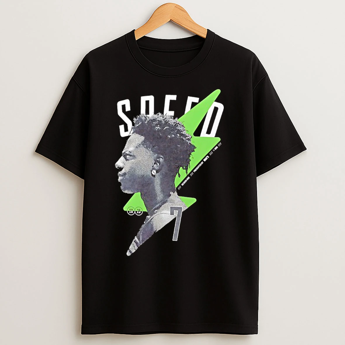 Classic Speed Goes Season One No 7 Graphic T Shirts