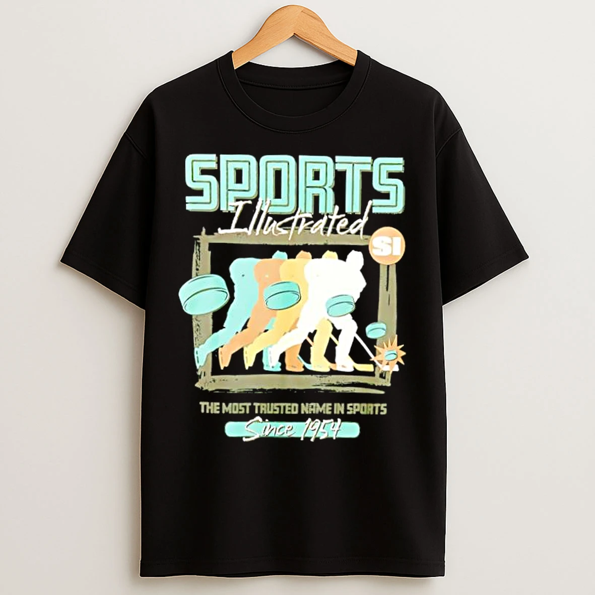 Classic Sports Illustrated Hockey Vintage Since 1954 T Shirts