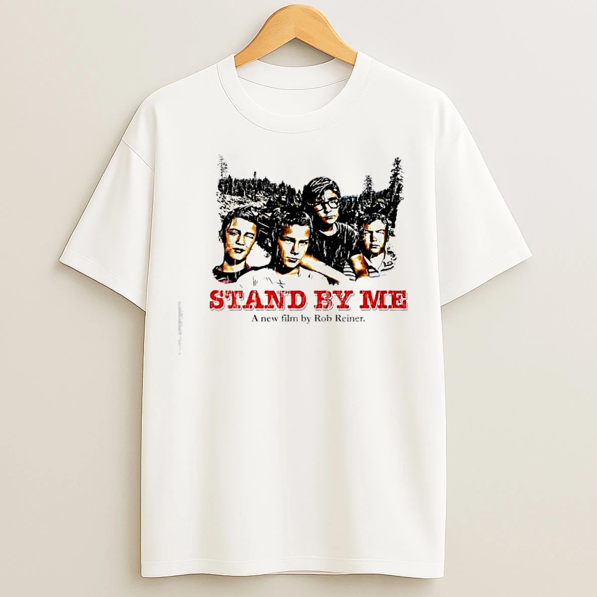 Classic Stand By Me A New Film By Rob Reiner 1986 Film T Shirts