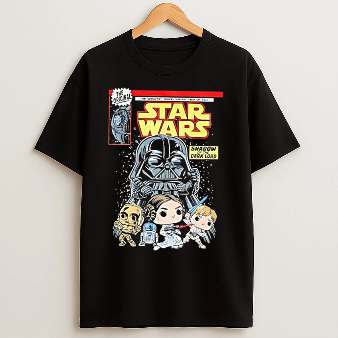 Classic Star Wars Shadow Of The Dark Lord T Shirts