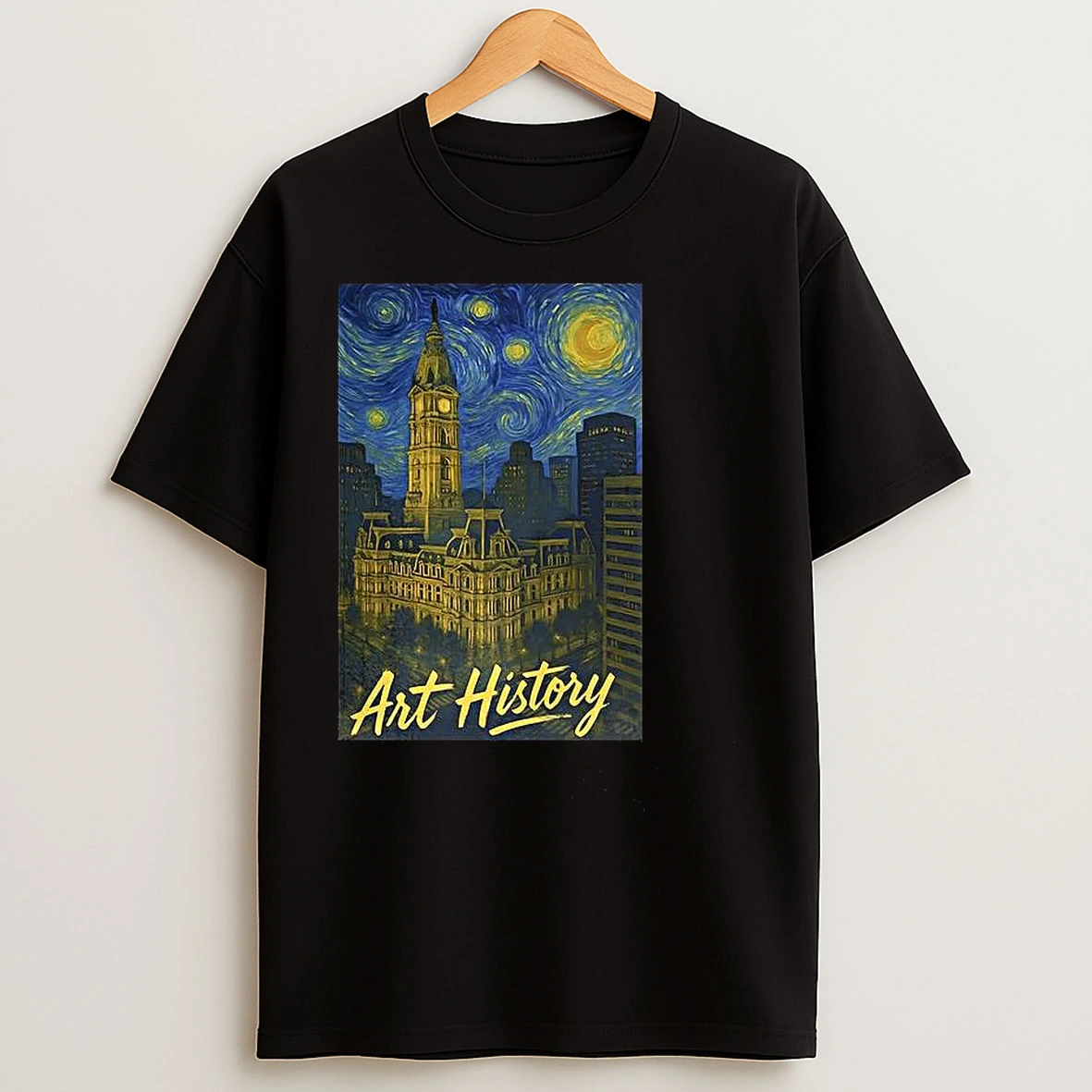 Classic Starry City Hall History T Shirts