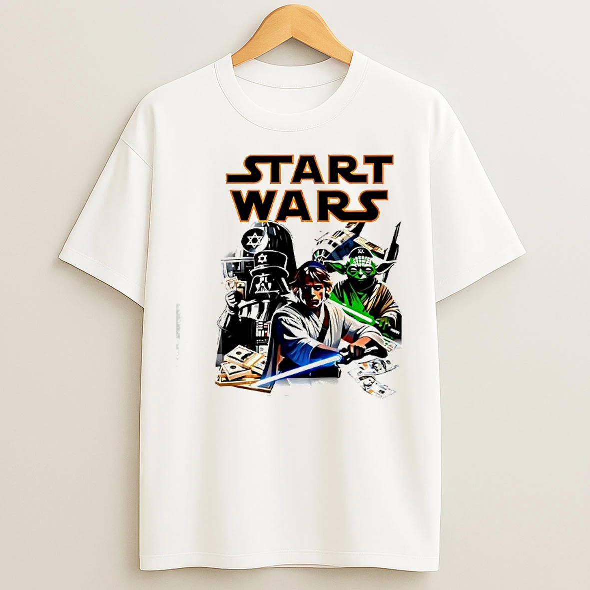 Classic Start Wars Characters Jews Graphic T Shirts