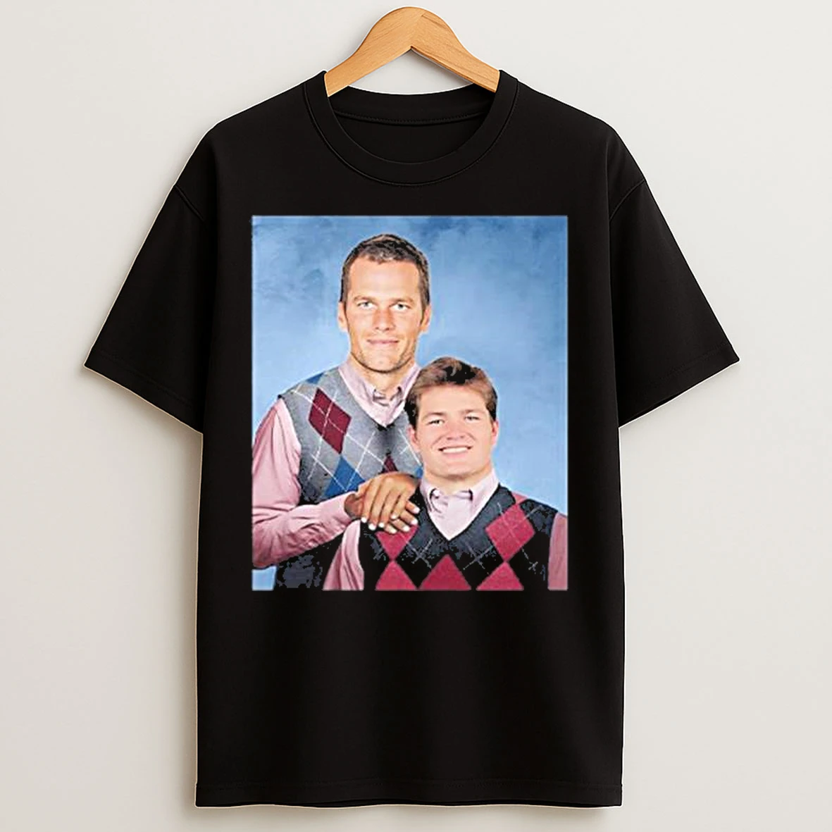 Classic Step Brother Brady And Maye New England Football T Shirts