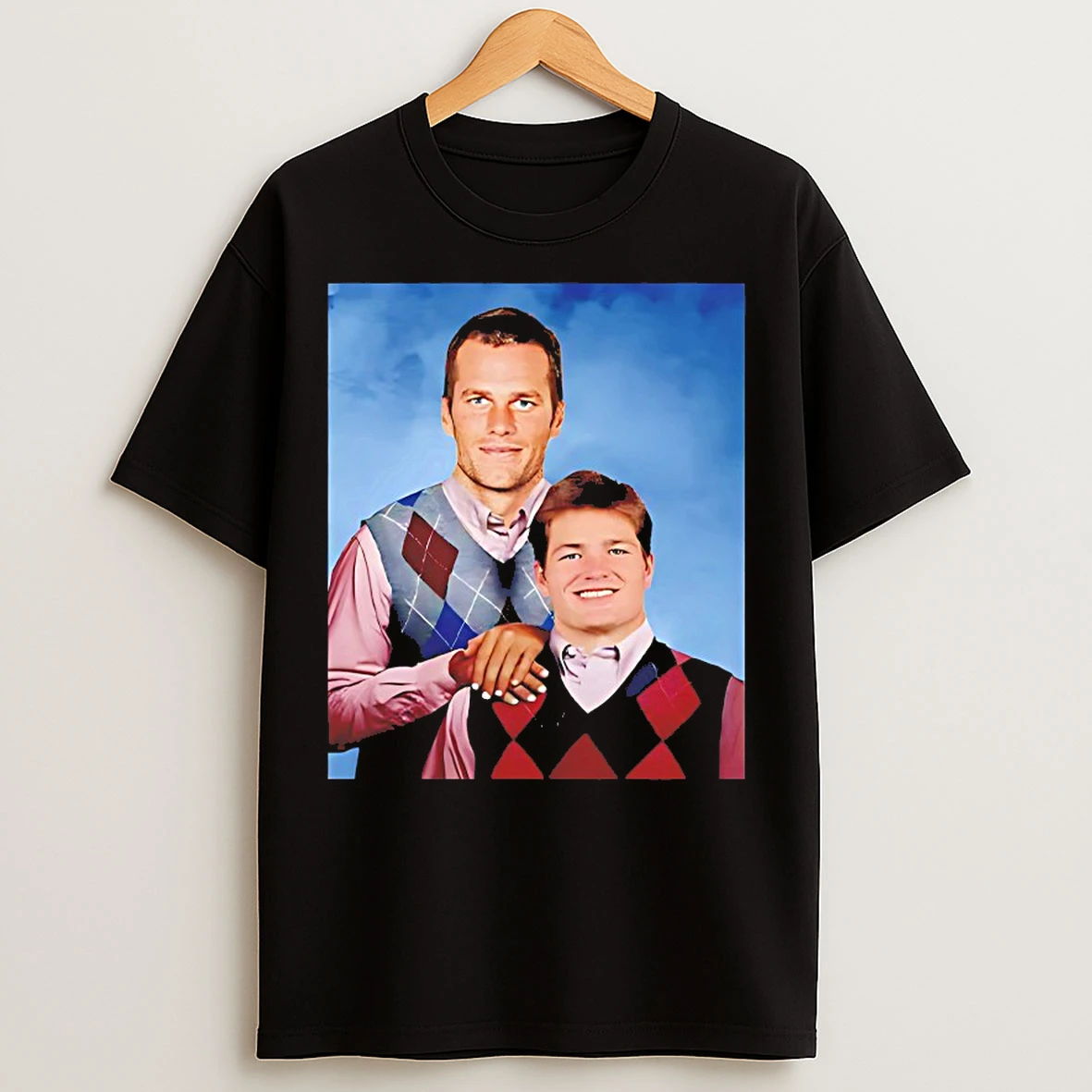 Classic Step Brothers Brady And Maye New England Football T Shirts