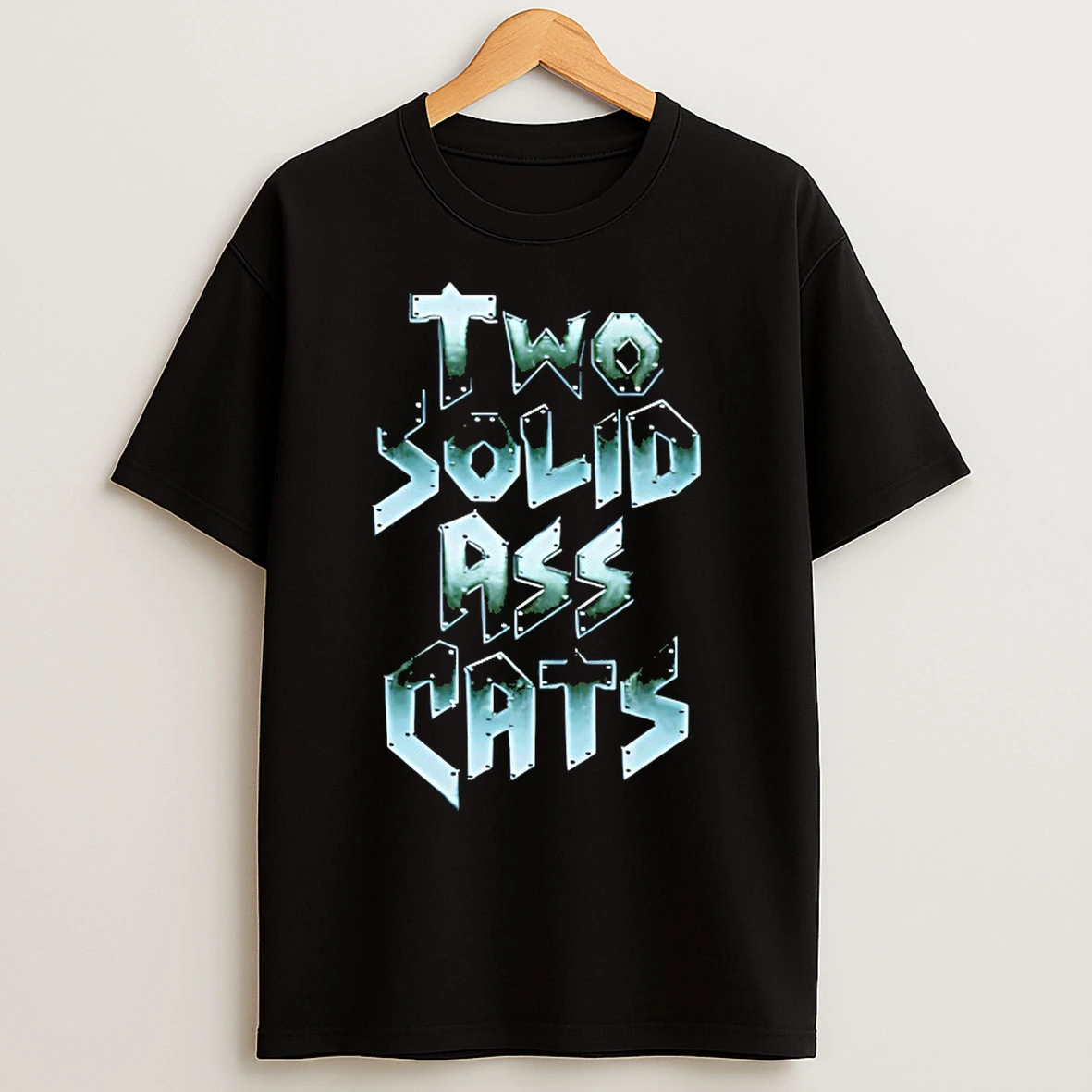 Classic Steve Austin Two Solid Ass Cats T Shirts