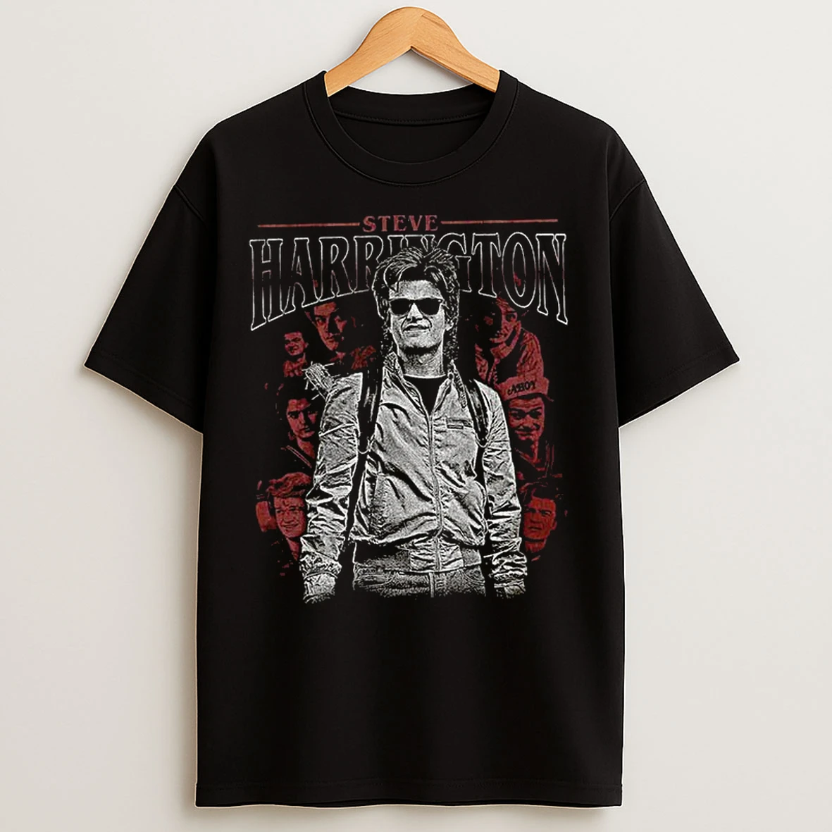 Classic Steve Harrington Graphic 80s Tv Show T Shirts